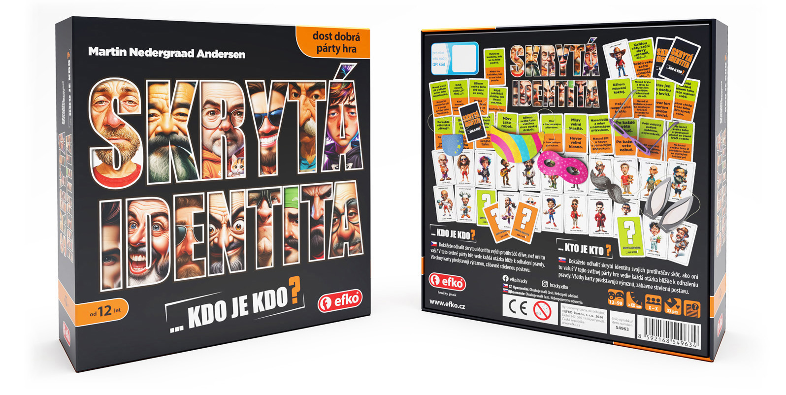 skryta identita party hra_